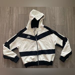 I AM GIA Atom Jacket Black White Hoodie Sweater